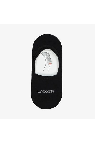 Lacoste 2 Pack Unisex Black Socks