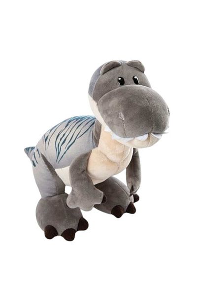 Malvys Malvys® Plush Toy, Rexie the Dinosaur, Grey, 30 cm