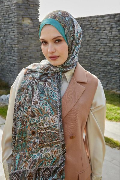 Elit Scarf Indian Silk Women's Shawl