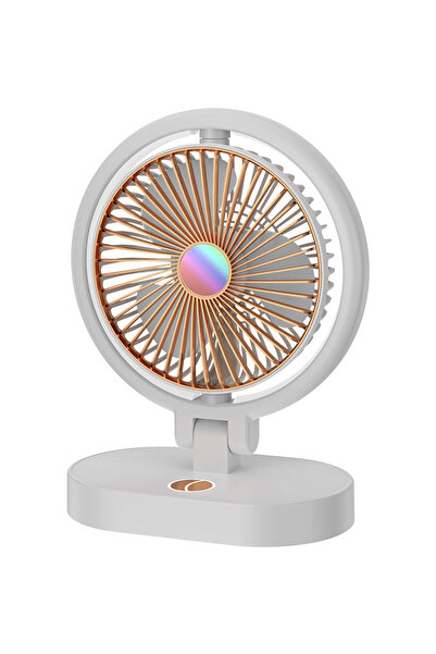 TECHNOMEN Masaüstü Mini Fan Katlanır USB Taşınabilir