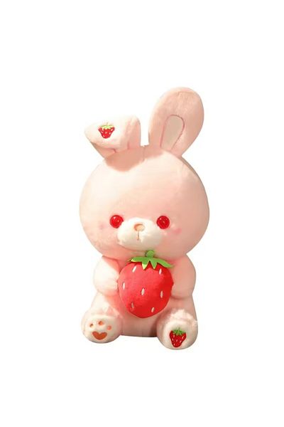 Malvys Malvys® Plush Toy, Strawberry Bunny, Pink, 40 cm