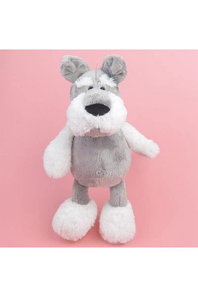 Malvys Malvys® Plush Toy, Dusty the Dog, Grey, 30 cm