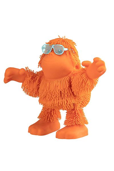 Eolo Jiggly Pets Kids’ Tan-Tan The Rubbery Dancing Orangutan Toy, Full Body Movement