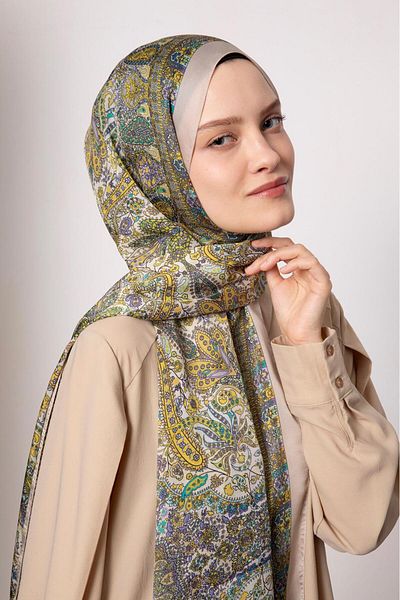 Elit Scarf Indian Silk Women's Shawl