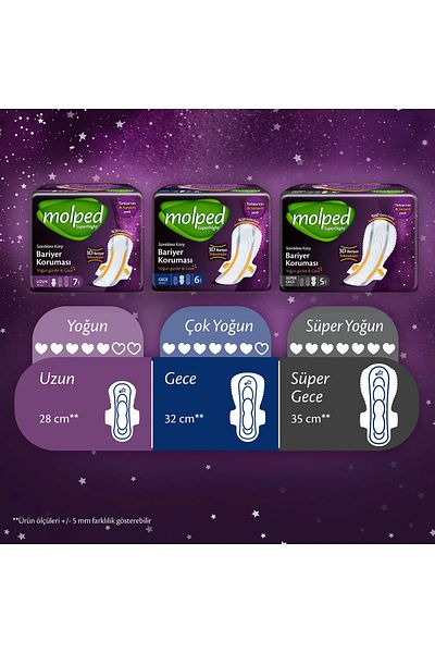 Molped Supernight Mega 26 Pack Super Night 3D Barrier Protected