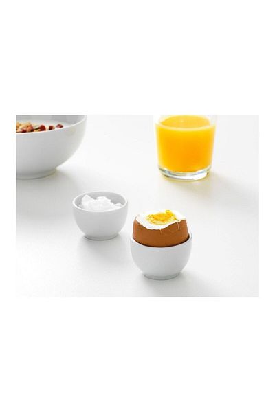IKEA 365+ Egg Cup White 5 cm 2 Pieces