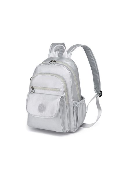 SMART BAGS Metallic Fabric Medium Size Women's Backpack Smart Bags 1187