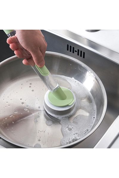 IKEA Detergent Container Sponge Light Green with 2 Sponges