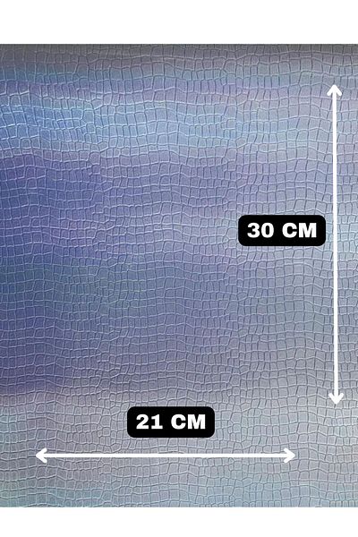 KumaşEvi Αυτοκόλλητο Hologram Faux Leather - Κουτί, Θήκη, Πορτοφόλι, Κάλυμμα Μπρελόκ |   21x30 εκ |