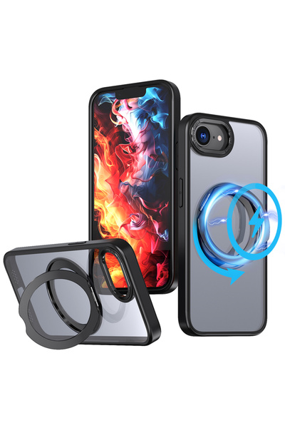 REDz Accessories Carcasă pentru iPhone 16e, inel magnetic, suport pentru inel...