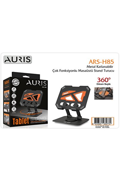 Auris H85 Tablet Tutucu – Metal Masa Üstü Standı