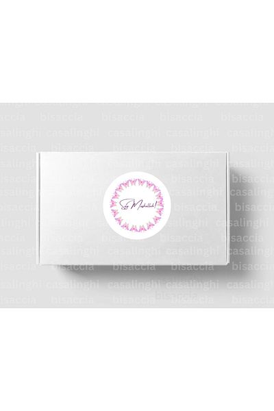 CASALINGHI English Mashallah De Tag Round Mat Say Mashallah! Sticker Evil Eye Button 4 cm (90 Pcs)