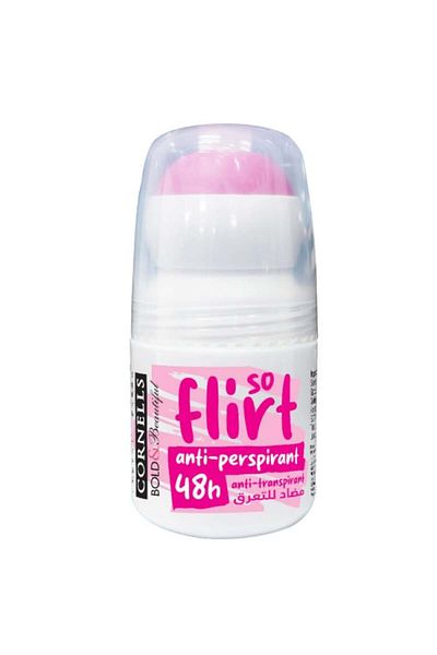 Cornells Anti-Perspirant Roll-On So Flirt by Cornells, Pink 50ml