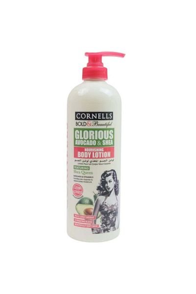 Cornells Bold and Beautiful Nourishing Body Lotion with Shea Butter and Avocado from Cornells, 1000 ml