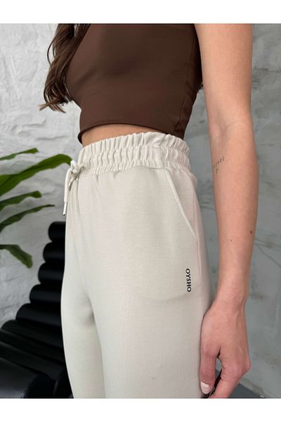 Elif Özbey Butik Stone Slit Modal Tracksuit