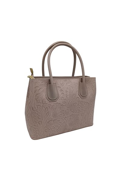 EVoStyle EVoStyle FY85 Women's Bag, Italian Genuine Leather, Powder Pink Color, 31 x 24 x 11.50 cm