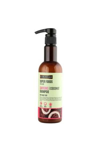 Cornells Shampoo Super Foods with Caffeine and Coconut by Cornells - 500 ml