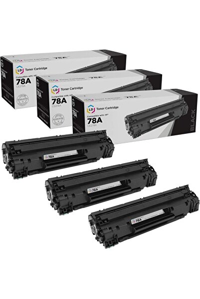 HP *YA-DE TONER* CE278A (Black, 3-Pack) Pro M1536dnf & LaserJet Pro P1606dn*ÇAKAL SATICI GİREMEZ*