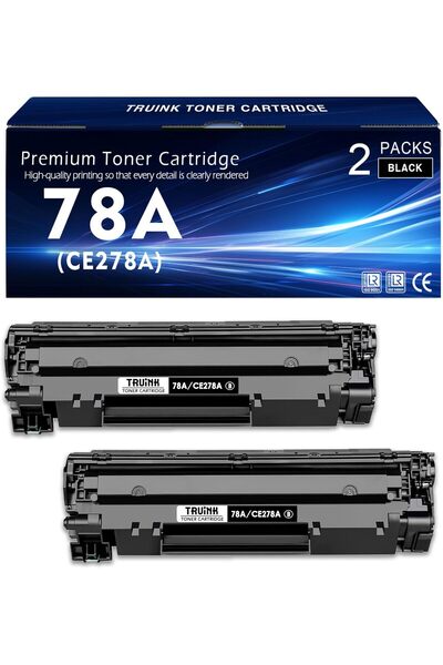 HP CE278A Toner P1606DN M1536 MFP M1536DNF P1560 P1566 P1606 Printer Ink.(2 B...