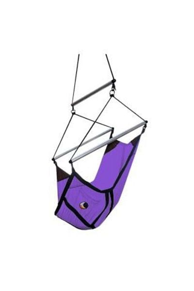 Ticket To The Moon Hanging chair Mini Moonchair Purple