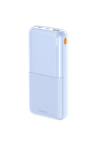 REDz Accessories Baterie externă 20.000 mAh, Remax Rpp-26, USB tip C MicroUSB, indicator LED, albastru