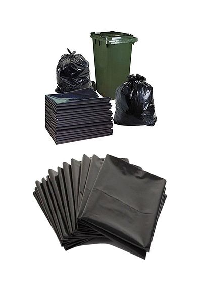 Mçb Group 120x150 Thick Heavy Duty Ripstop Garbage Bag 25 Pieces Thick Garbage Bag Bag Size Black