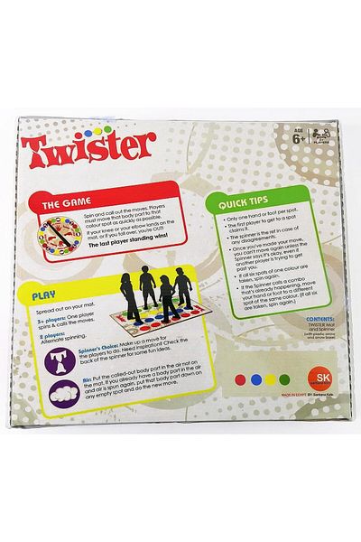 rexa Twister Game Action and Brain Game for Kids and Adults