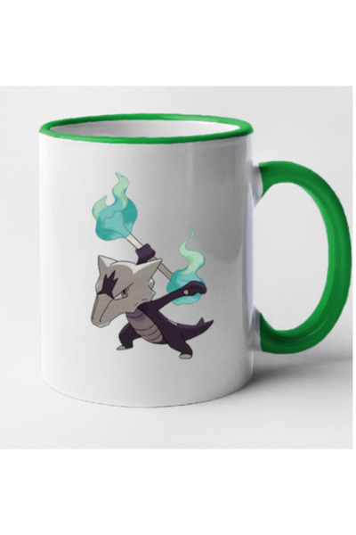 OEM Εξατομικευμένη κούπα Snom με πράσινη λαβή, INOVATIX®. 330ml