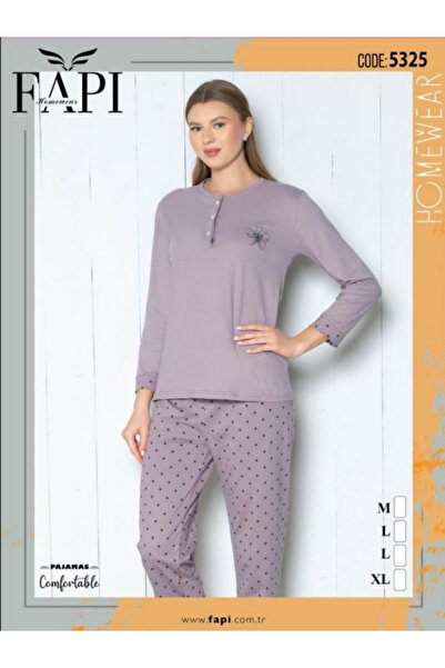 fapi FAPİ PREMİUM UZUN KOLLU PİJAMA TAKIMI