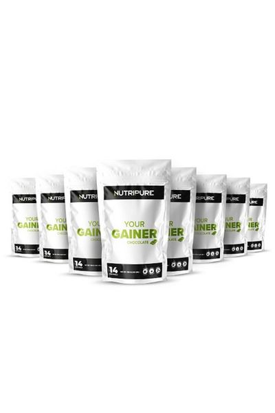 Nutripure Mass Gainer 5600 g (700Gr X 8 Pcs)