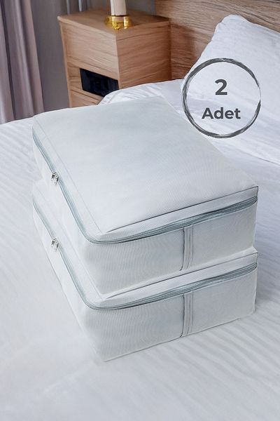 Venita Home 2 Pieces - Large Size under Base and Sofa Bed Storage 64 X 45 X 22 cm Anthracite