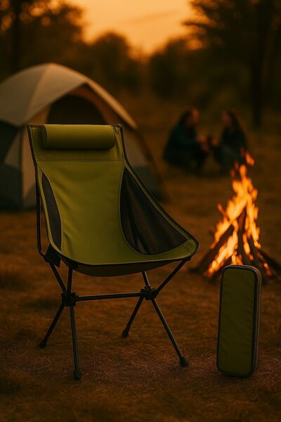 Mingo Katlanabilir Pratik Kamp Sandalyesi Ordu Yeşili