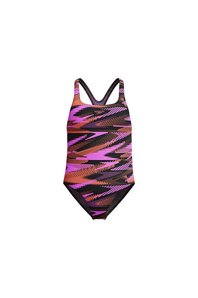 SPEEDO Hyperboom Alv Mdlt Jf Purple Girl's Swimsuit 8-00372818290 Purple