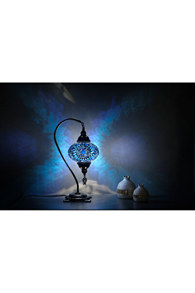 Asylove Mosaic Bedside Lamp, Decorative Turkish Lamp, Kapalıçarşı Glass Lamps