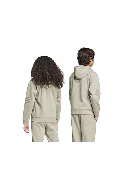 adidas J Fi 3S Fz Hd Jachetă casual pentru copii JJ4807 Bej