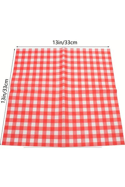 ZADA HOME (10 Pieces)Cloth Pieces Used as Handkerchiefs for Any Occasion at Home and Picnics1