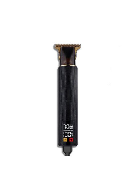 REDz Accessories Professional Hair Clipper, Smart Led Display, Usb Fast Charging, Extended Battery Life, Black