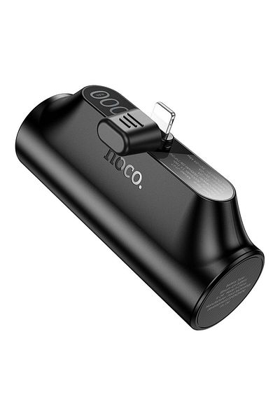 REDz Accessories External Battery, 3000 mAh, Lightning Connector, Hoco J147, iPhone Compatible, Black