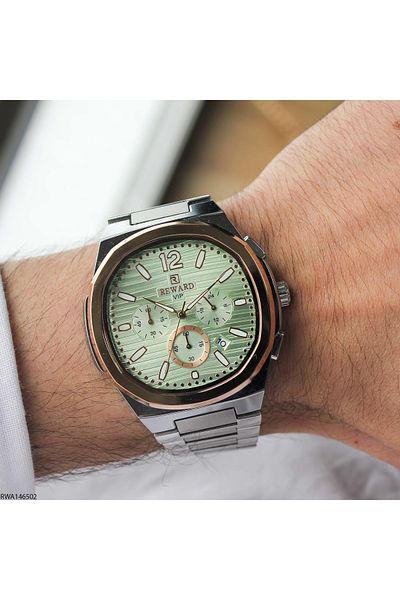 Reward Rwa146502 Men's Wrist Watch with Steel Band