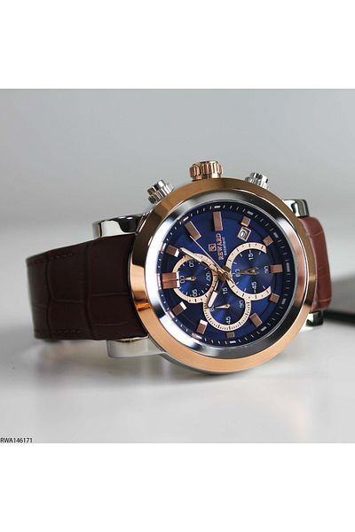Reward Rwa146171 Men's Wrist Watch with Leather Band