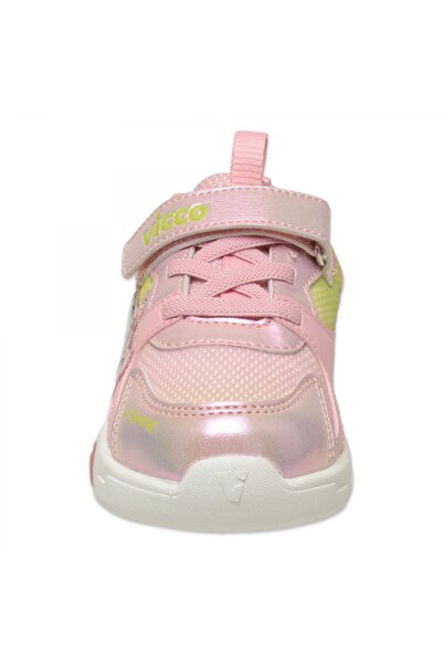Vicco 346.P25Y.180 Queen Patik Işıklı Phylon Pudra Kız Çocuk Spor Ayakkabı