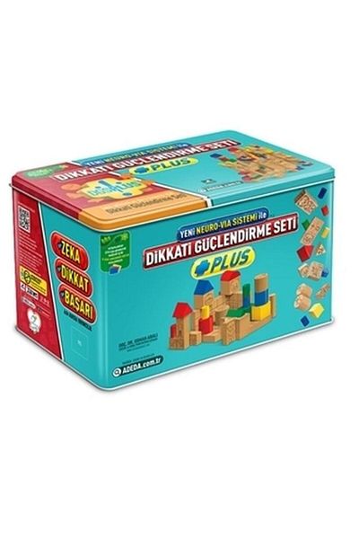 Karma Kitaplar Strengthening Attention Set Plus 3 Age Box