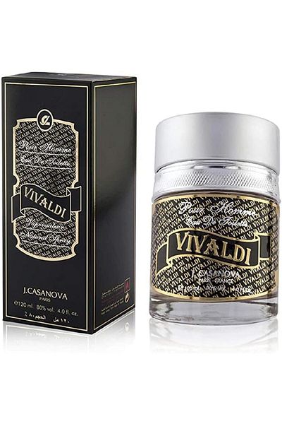 J.CASANOVA PARIS Vivaldi Perfume for Men by J. Casanova, Eau de Toilette, 120 ml