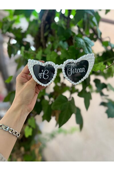 Zelisceisler Kılıfsız Isimli Gözlük, Bride Gözlük, Baskılı Gözlük, Gelin Dama...