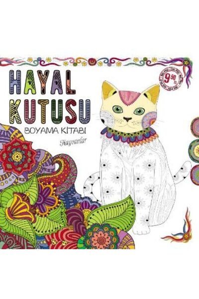 İthaki Yayınları Hayal Kutusu Boyama Kitabı - Hayvanlar