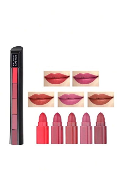 KAİZEN 5 Renkli Mat Kapsül Set Matruşka Ruj 01