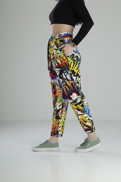 COCOPELLI Wow Patterned Baguette Pants