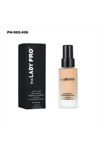 the LADY PRO The Lady Brow Matte Foundation