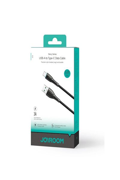 Joyroom Joyroom Starry Series SA32-CC3 USB-C / USB-C Cable 60W 1m - Black
