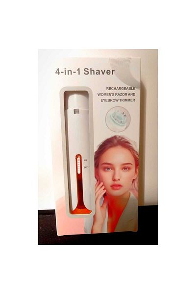 essentialneedsforall 4 IN 1 WOMEN'S RAZOR AND EYEBROW TRIMMER